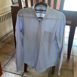 J. Crew light blue men’s small button down